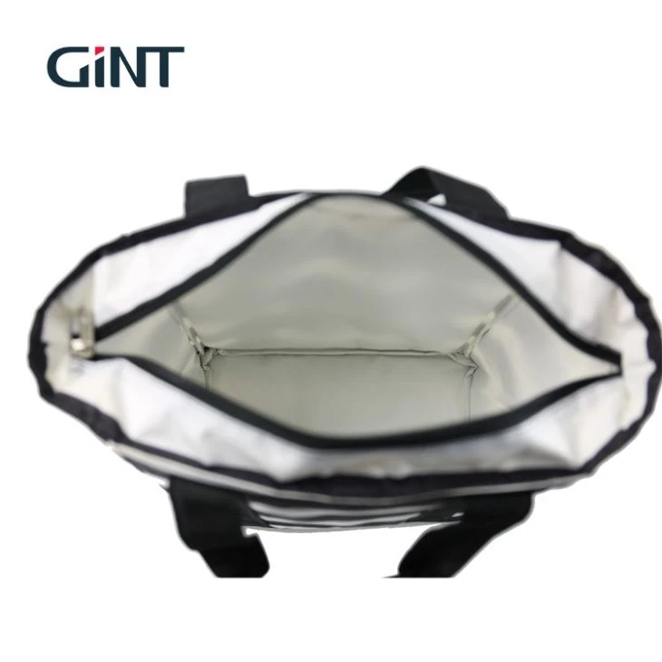 OEM Durable Cutting Logo Solar White Cooler Bag suppliers